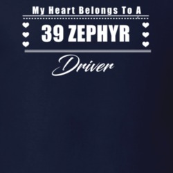 My Heart Belongs To A 1939 Zephyr Driver Dark Color T Shirt