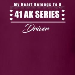 My Heart Belongs To A 1941 Ak Series Driver Dark Color T Shirt