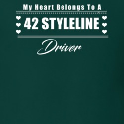 My Heart Belongs To A 1942 Styleline Driver Dark Color T Shirt