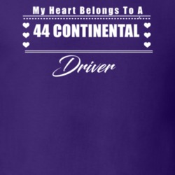 My Heart Belongs To A 1944 Continental Driver Dark Color T Shirt