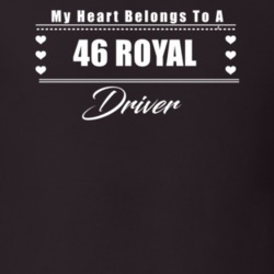 My Heart Belongs To A 1946 Royal Driver Dark Color T Shirt