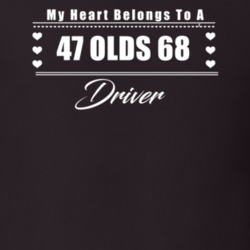 My Heart Belongs To A 1947 Olds 68 Driver Dark Color T Shirt