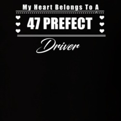 My Heart Belongs To A 1947 Prefect Driver Dark Color T Shirt