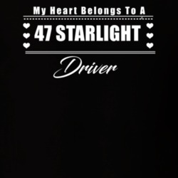 My Heart Belongs To A 1947 StarDark Driver Dark Color T Shirt