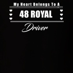 My Heart Belongs To A 1948 Royal Driver Dark Color T Shirt