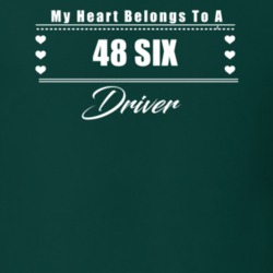 My Heart Belongs To A 1948 Six Driver Dark Color T Shirt