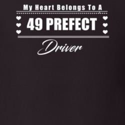 My Heart Belongs To A 1949 Prefect Driver Dark Color T Shirt