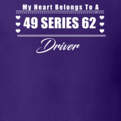 My Heart Belongs To A 1949 Series 62 Driver Dark Color T Shirt