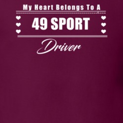 My Heart Belongs To A 1949 Sport Driver Dark Color T Shirt