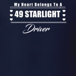 My Heart Belongs To A 1949 StarDark Driver Dark Color T Shirt