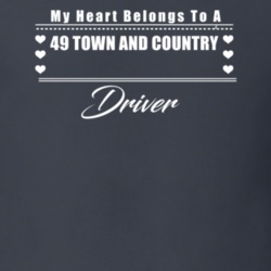 My Heart Belongs To A 1949 Town And Country Driver Dark Color T Shirt
