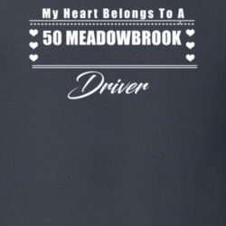 My Heart Belongs To A 1950 Meadowbrook Driver Dark Color T Shirt