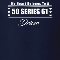 My Heart Belongs To A 1950 Series 61 Driver Dark Color T Shirt