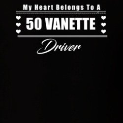 My Heart Belongs To A 1950 Vanette Driver Dark Color T Shirt