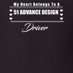 My Heart Belongs To A 1951 Advance Design Driver Dark Color T Shirt