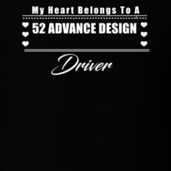 My Heart Belongs To A 1952 Advance Design Driver Dark Color T Shirt