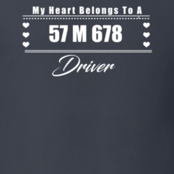 My Heart Belongs To A 1957 M 678 Driver Dark Color T Shirt