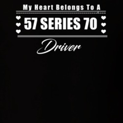 My Heart Belongs To A 1957 Series 70 Driver Dark Color T Shirt