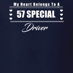 My Heart Belongs To A 1957 Special Driver Dark Color T Shirt