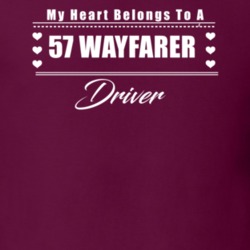 My Heart Belongs To A 1957 Wayfarer Driver Dark Color T Shirt