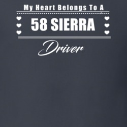My Heart Belongs To A 1958 Sierra Driver Dark Color T Shirt