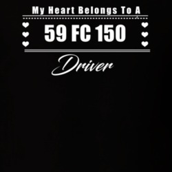 My Heart Belongs To A 1959 Fc 150 Driver Dark Color T Shirt