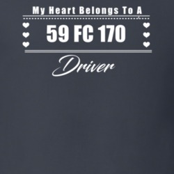 My Heart Belongs To A 1959 Fc 170 Driver Dark Color T Shirt