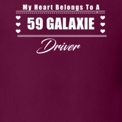My Heart Belongs To A 1959 Galaxie Driver Dark Color T Shirt
