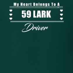 My Heart Belongs To A 1959 Lark Driver Dark Color T Shirt