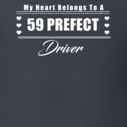 My Heart Belongs To A 1959 Prefect Driver Dark Color T Shirt