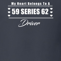 My Heart Belongs To A 1959 Series 62 Driver Dark Color T Shirt