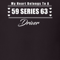 My Heart Belongs To A 1959 Series 63 Driver Dark Color T Shirt