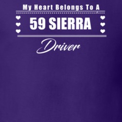 My Heart Belongs To A 1959 Sierra Driver Dark Color T Shirt