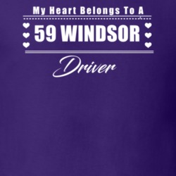 My Heart Belongs To A 1959 Windsor Driver Dark Color T Shirt