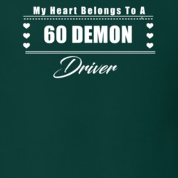 My Heart Belongs To A 1960 Demon Driver Dark Color T Shirt