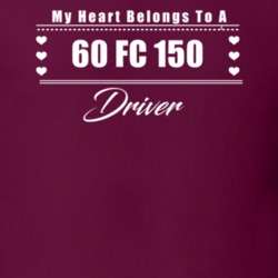My Heart Belongs To A 1960 Fc 150 Driver Dark Color T Shirt