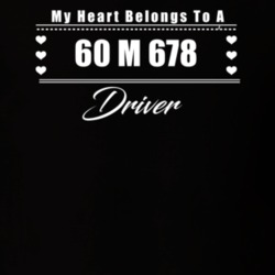 My Heart Belongs To A 1960 M 678 Driver Dark Color T Shirt