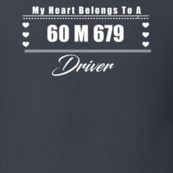 My Heart Belongs To A 1960 M 679 Driver Dark Color T Shirt