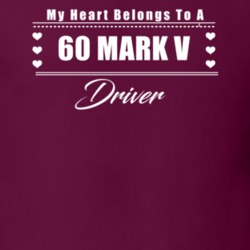 My Heart Belongs To A 1960 Mark V Driver Dark Color T Shirt