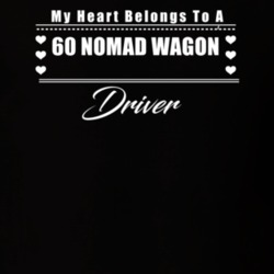 My Heart Belongs To A 1960 Nomad Wagon Driver Dark Color T Shirt