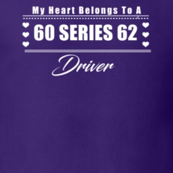 My Heart Belongs To A 1960 Series 62 Driver Dark Color T Shirt