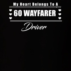 My Heart Belongs To A 1960 Wayfarer Driver Dark Color T Shirt