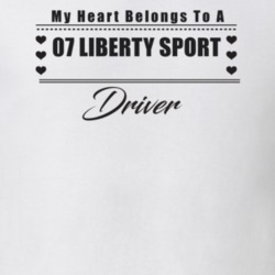 My Heart Belongs To A 2007 Liberty Sport Driver Light Color T Shirt