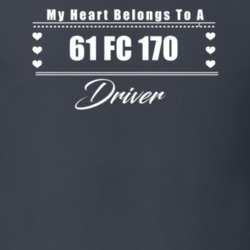 My Heart Belongs To A 1961 Fc 170 Driver Dark Color T Shirt
