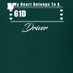 My Heart Belongs To A 1961 Lakewood Driver Dark Color T Shirt