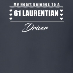 My Heart Belongs To A 1961 Laurentian Driver Dark Color T Shirt