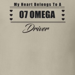 My Heart Belongs To A 2007 Omega Driver Light Color T Shirt