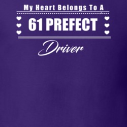 My Heart Belongs To A 1961 Prefect Driver Dark Color T Shirt