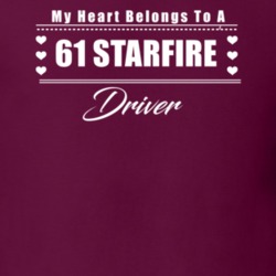 My Heart Belongs To A 1961 Starfire Driver Dark Color T Shirt