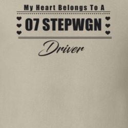 My Heart Belongs To A 2007 Stepwgn Driver Light Color T Shirt